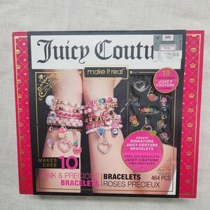 Juicy Couture Pink & Gold Bracelet Set